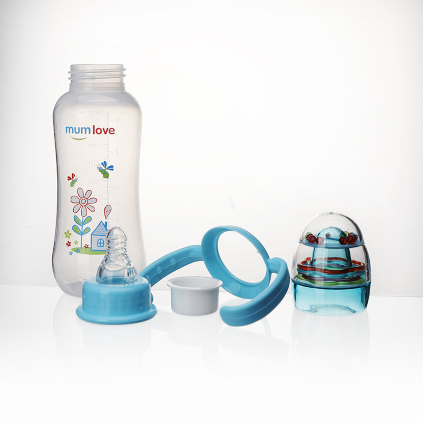 Rattle top 300ml Bottle with handle