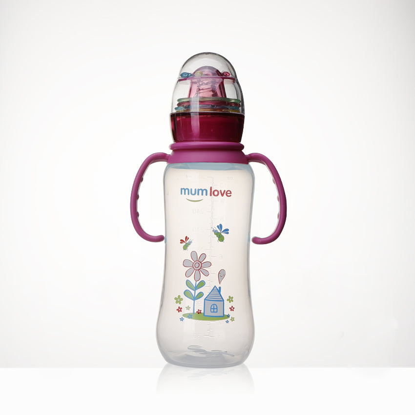 Rattle top 300ml Bottle with handle